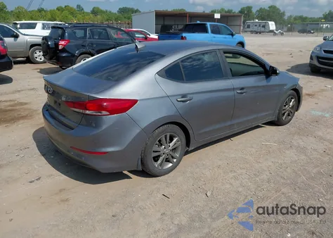 2018 Hyundai Elantra Value Edition из США, поврежденный, VIN 5NPD84LFXJH343940